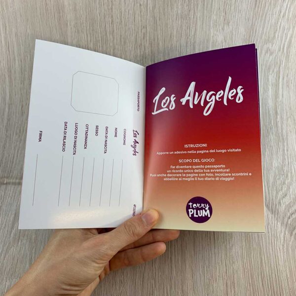 Passaporto Los Angeles Terry PLum